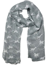 Horse Print Chiffon Scarf Wrap Shawl Soft Neck Women Scarves Womens Summer Scarves Spring Quality New Arrival 2016 Lady Fashion