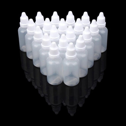Hot 25/50/100PCS 30ml Empty Plastic Squeezable Dropper Bottles Eye Liquid Dropper Can be used to dispense and store most liquids