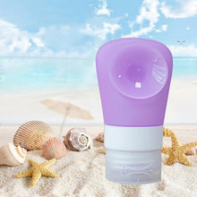 Hot 48*35*86mm 38ML Travel Packing Silicone Press Bottles Set Lotion Shampoo Bath Container 100% brand high quality Anne