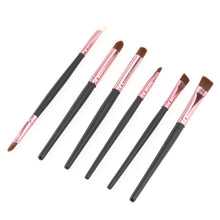 Hot 6Pcs Makeup Brush New Women Cosmetic Brush Lip Eyeshadow Brushes Sanwony