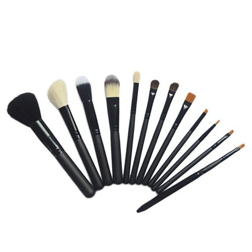 Hot Fashion Novelty 12PCS Cosmetic Makeup Brush Brushes Set Foundation Powder Eyeshadow tools makeup Anne
