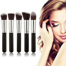 Hot Fashion Novelty 5PCS Cosmetic Set Eyeshadow Foundation Wood Pro MakeUp Brush Tools Anne