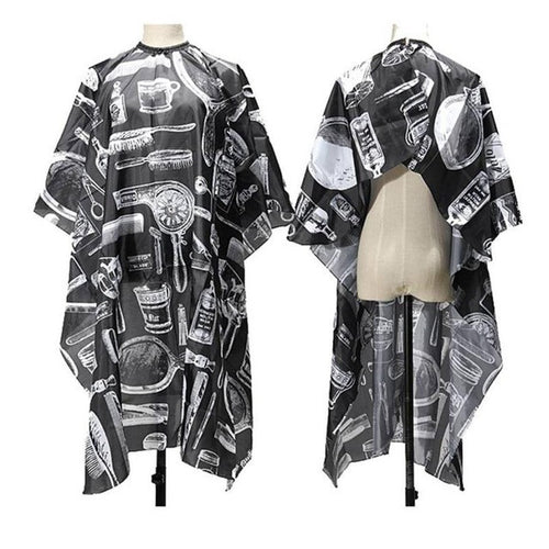 Hot Fashion Novelty Cutting Hair Waterproof Cloth Salon Barber Gown Cape Hairdressing Hairdresser Suitable for hairdressing