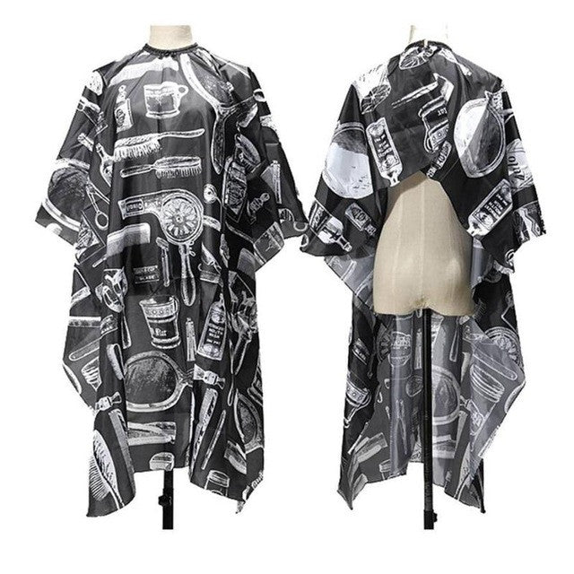 Hot Fashion Novelty Cutting Hair Waterproof Cloth Salon Barber Gown Cape Hairdressing Hairdresser Suitable for hairdressing