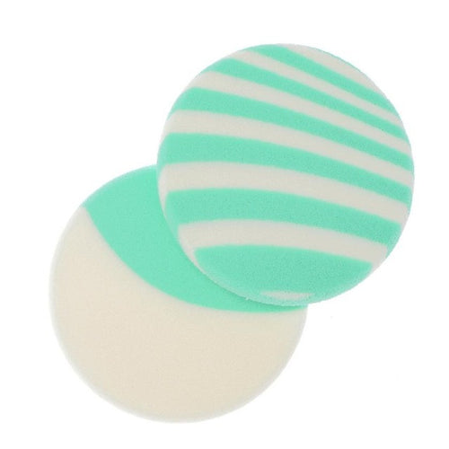 Hot Fashion Novelty Sponge Material 2Pcs Pro Beauty Flawless Sponge Makeup Foundation Puff Brush Anne