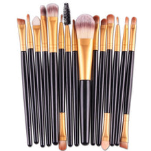 Hot Fashion Novelty Synthetic Hair 15 pcs/Sets Eye Shadow Foundation Eyebrow Lip Brush Makeup Brushes Tool Anne