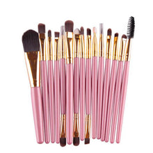 Hot Fashion Novelty Synthetic Hair 15 pcs/Sets Eye Shadow Foundation Eyebrow Lip Brush Makeup Brushes Tool Anne