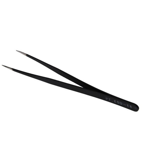 Hot Fashion Novelty processed in high temperature Precision Tweezer Antistatic Tweezers Stainless Tweezers Model 11 Anne