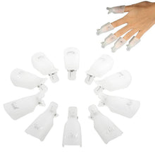 Hot Sale 10PC Plastic Nail Art Soak Off Cap Clip UV Gel Polish Gel Nail Polish Remover Wrap Tool Lowest price 2017 Anne