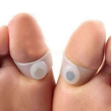 Hot Sale 2 PCS Slimming Health Silicon Magnetic Foot Massager Massge relax Toe Ring for Weight Loss Relaxation Care Anne