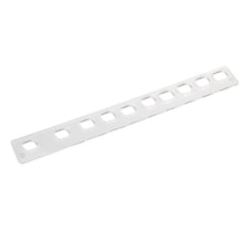 Hot Sale 33.5*5.6*0.4cm 10 Holes Brush Storange PlaceOrganizer Clear Acrylic 10 Lattices Cosmetic Display Shelf 2017 Anne