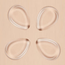 Hot Sale 4 PCS 100% Star Hot Silicone Sponge Makeup Puff For Liquid Foundation BB Cream Beauty Essentials 2017 Anne