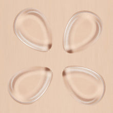 Hot Sale 4 PCS 100% Star Hot Silicone Sponge Makeup Puff For Liquid Foundation BB Cream Beauty Essentials 2017 Anne
