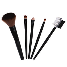 Hot Sale 5pcs Cosmetic Brush Makeup Brush Set tools Make-up Toiletry Kit Wool Make Up Brush Kits Eyeshadow Eyeliner Foundation
