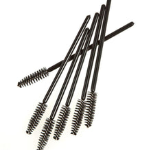 Huamianli Hot Sale 100% Brand new and high quality 50pcs Disposable Black Eyelash Curler + 3D Mascara Makeup Combination Anne