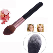 It is portable and convenient to use and carry Multifunctional Makeup Brush Foundation Concealer Blush Powder Brush Makeup Tool