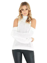 Knitting Solid White Turtleneck Full Sleeve Strapless Blue Sweater 2016 New Fashion Top Women Autumn Slim Elegant Sweater