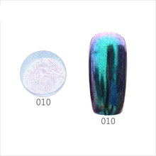 LULAA 12 Colors Nail Glitter Powder Shinning Nail Mirror Powder Makeup Art DIY Chrome Pigment With Sponge Stick Most Popular