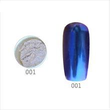 LULAA 12 Colors Nail Glitter Powder Shinning Nail Mirror Powder Makeup Art DIY Chrome Pigment With Sponge Stick Most Popular