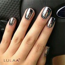 LULAA Brand High Quality 6ml New Nail Gel Polish Mirror Effect Varnish Soak Off Top Base Coat can safe to use 2017 Anne