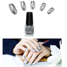 LULAA Brand High Quality 6ml New Nail Gel Polish Mirror Effect Varnish Soak Off Top Base Coat can safe to use 2017 Anne
