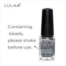 LULAA Brand High Quality 6ml New Nail Gel Polish Mirror Effect Varnish Soak Off Top Base Coat can safe to use 2017 Anne