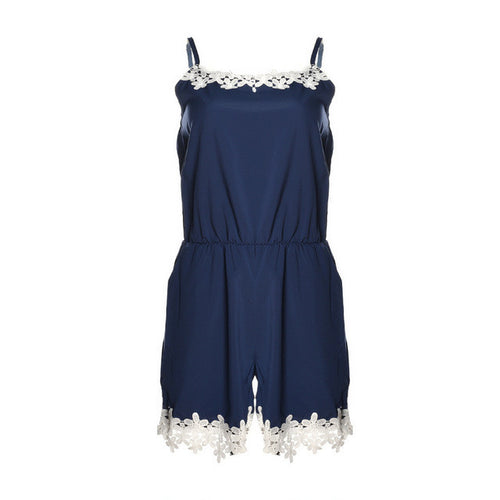 Lace Overall Women Strap Ladies Overall Monos For Women Playsuit Jumpsuits Bodysuit Rompers Womens Jumpsuit Combinaison Femme