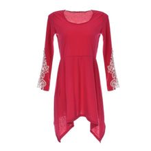 Lace Women Dress Rose Long Sleeve Women Clothes Vestido Robe Casual Summer Style Dress Mini Dresses Vestidos