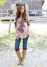 Ladies Tops 2016 Women Clothes Print Deer Shirt With Long Sleeve Women Shirts Blouses Plus Size Tunic Women Tops Cotton Boho