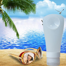 Lightweight Cute and Portable Travel Packing Silicone Press Bottles Set Lotion Shampoo Bath Container Anne