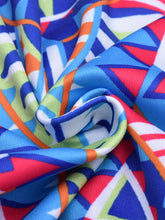Long Blouse V Neck Tie Up Tribal Colorful Pattern Sleeveless 2017 Spring Summer 2017 High Quality Women Fashion Clothes Women