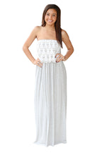 Long Women Dress Strapless White Lace Summer Style Summer Maxi Dress Dresses Women Clothing Vestido Plus Size Vestido Robe