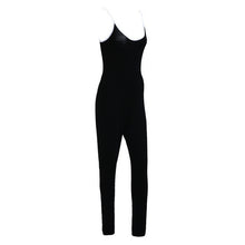 Low Back Bodycon Jumpsuit Women Sexy Bodysuits Rompers Sexy Spaghetti Strap Black Sexy One Piece Playsuit Outfits For Women