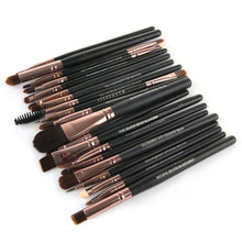 MAANGE 100% Brand 20PCS Cosmetic Makeup Brush Lip Makeup Brush Eyeshadow Brush Gold oval makeup brush 2017 Anne