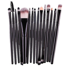 MAANGE 100% brand new and high quality 15 pcs/Sets Eye Shadow Foundation Eyebrow Lip Brush Makeup Brushes Tool makyaj Anne