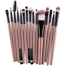 MAANGE 100% brand new and high quality 15 pcs/Sets Eye Shadow Foundation Eyebrow Lip Brush Makeup Brushes Tool makyaj Anne