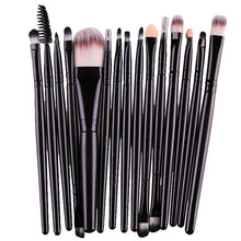 MAANGE 100% brand new and high quality 15 pcs/Sets Eye Shadow Foundation Eyebrow Lip Brush Makeup Brushes Tool makyaj Anne