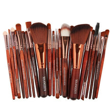 MAANGE 100% new and high quality 22pcs Cosmetic Makeup Brush Blusher Eye Shadow Brushes Set Kit pinceles maquillaje Anne