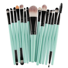 MAANGE 15 pcs Makeup Brush Set tools Make-up Toiletry Kit Wool Make Up Brush Set Goat hair Make up brush 2017 Anne