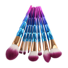 MAANGE 20*12*2 cm 8PCS Make Up Foundation Eyebrow Eyeliner Blush Cosmetic Concealer Brushes estojo de maquiagem 2017