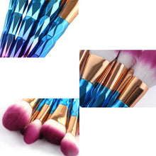 MAANGE 20*12*2 cm 8PCS Make Up Foundation Eyebrow Eyeliner Blush Cosmetic Concealer Brushes estojo de maquiagem 2017