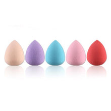 MAANGE 5PCS Pro Beauty Flawless Makeup Foundation Puff Multi Shape Sponges Latex Material maquillage de marque 2017