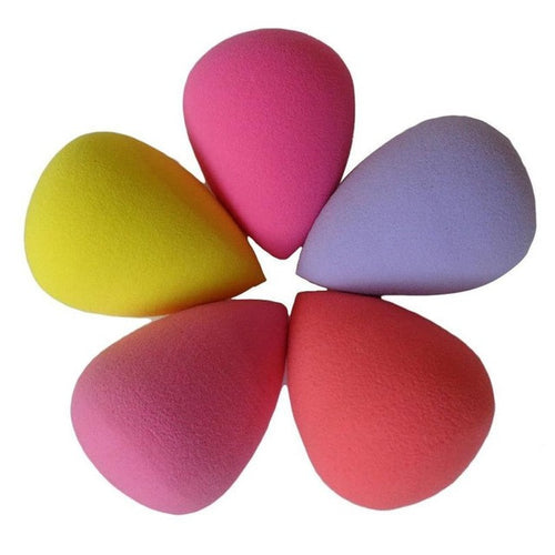 MAANGE 6PCS Pro Beauty Flawless Water Droplets Sponge Makeup Foundation Puff silisponge silicone sponge makeup Anne