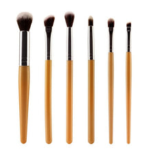 MAANGE 6Pcs Cosmetic Brush Makeup Brush Sets Kits Tools Made from high-grade synthetic fibers women Anne