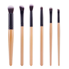 MAANGE 6Pcs Cosmetic Brush Makeup Brush Sets Kits Tools Made from high-grade synthetic fibers women Anne
