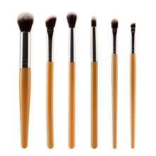 MAANGE 6Pcs Cosmetic Brush Makeup Brush Sets Kits Tools Made from high-grade synthetic fibers women Anne