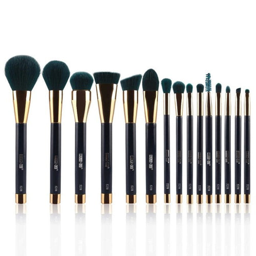 MAANGE Brand 18 * 16 * 4 New Top Fashion 15PCS Cosmetic Makeup Brush Makeup Brush Eyeshadow oval makeup brush 2017 Anne