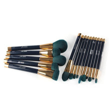 MAANGE Brand 18 * 16 * 4 New Top Fashion 15PCS Cosmetic Makeup Brush Makeup Brush Eyeshadow oval makeup brush 2017 Anne