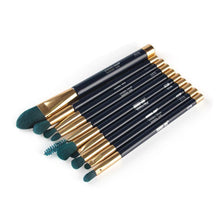 MAANGE Brand 18 * 16 * 4 New Top Fashion 15PCS Cosmetic Makeup Brush Makeup Brush Eyeshadow oval makeup brush 2017 Anne