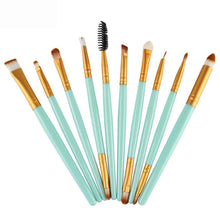 MAANGE HOT New Arrival 10 pcs Makeup Brush Set tools Make-up Toiletry Kit Wool Make Up Brush Set new and high quality Anne